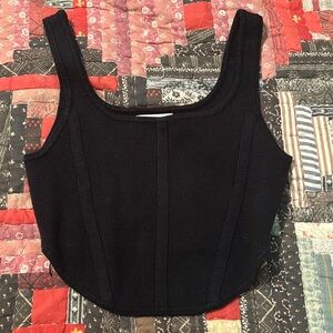 Corset crop top